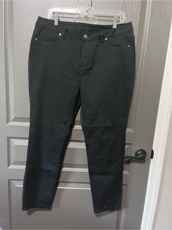 Jaclyn Smith Denim - Jaclyn Smith Black Slim Jeggings for Women
